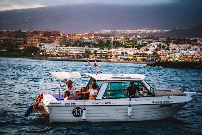 Romantic night ocean boat trip for 2 - Anchoring in a La Caleta cove