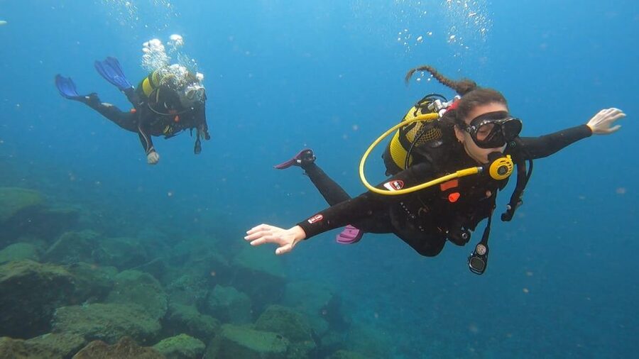 Santa Cruz de Tenerife: Advanced introductory course - Starting at 5 meters and getting comfortable