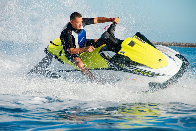 Single Jet Ski Safari 40 Minute Guided Tour of Tenerife - Riding toward Playa San Juan