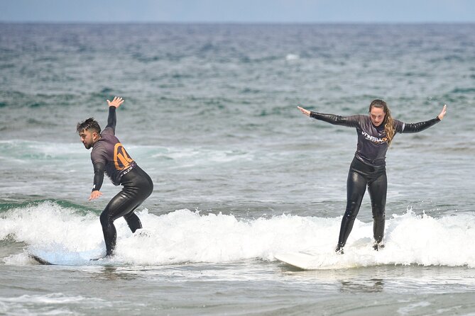 small group surf lesson in Playa de las Américas,Tenerife - Key points at a glance
