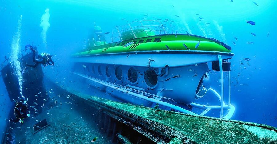 Southern Tenerife: 50-Minute Submarine Dive - From your hotel to Amarilla Marina