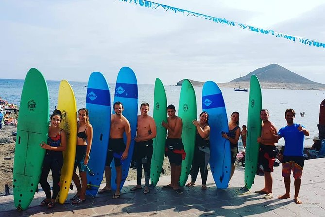 Surf Lessons at El Médano Beach - The small group changes the feel
