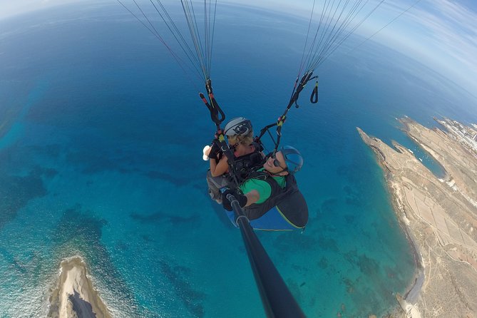 Tandem Paragliding Flight in South Tenerife - Getting ready for your first flight