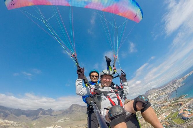 Tandem Paragliding Flight in South Tenerife - What the 15 to 20 minutes in the air feels like