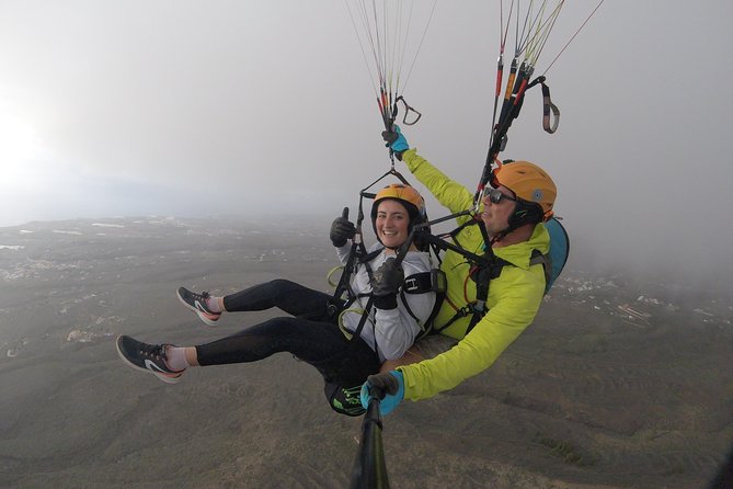 Tandem paragliding in Tenerife - What the $145 price includes