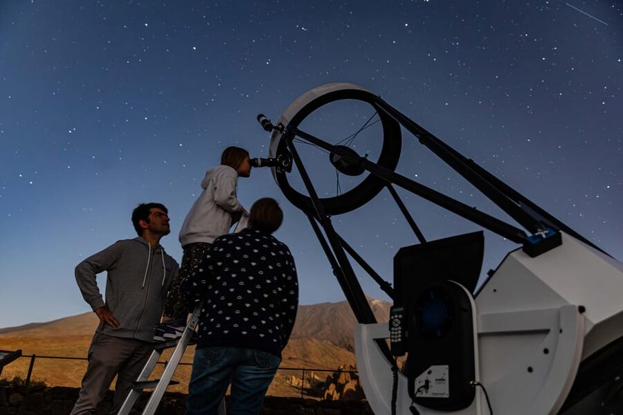 Teide National Park: Guided Large Telescope Stargazing Tour - A giant telescope in Teide National Park