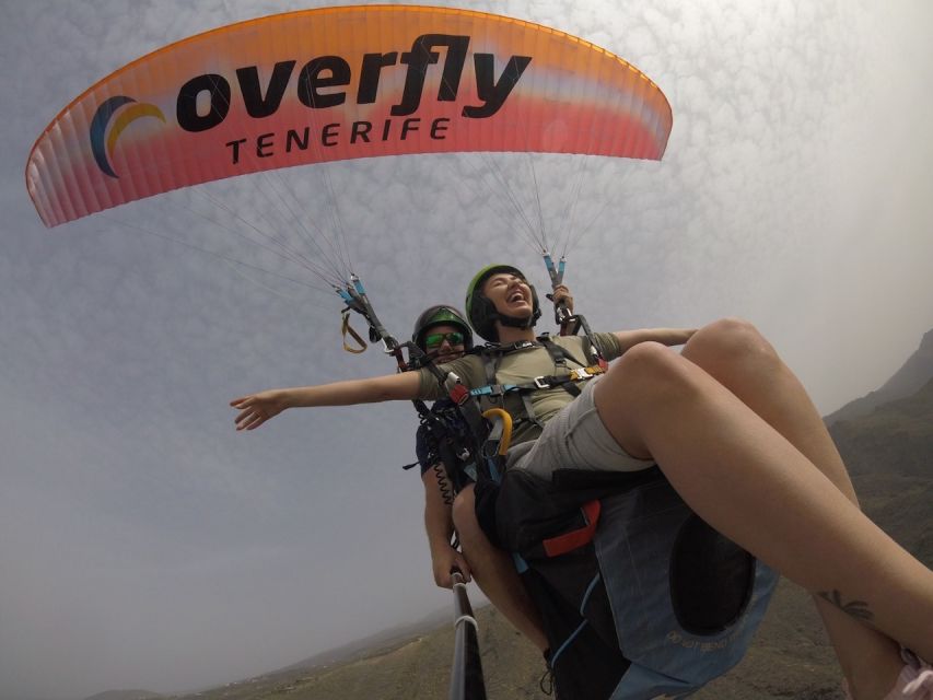 Tenerife: Acrobatic Paragliding Tandem Flight - Pickup, timing, and small practical details