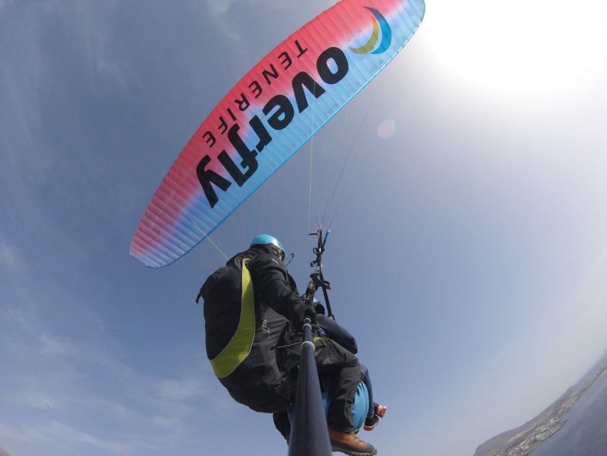 Tenerife: Acrobatic Paragliding Tandem Flight - The acrobatic finish: wingovers and deep spirals