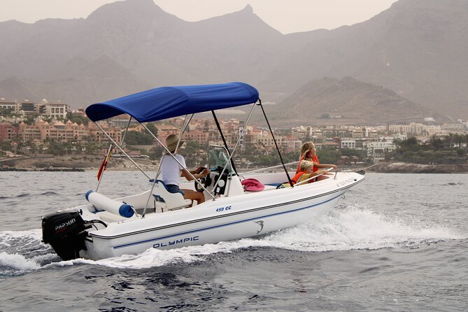 Tenerife Boat Rental in Costa Adeje - Snorkelling along the southern coast
