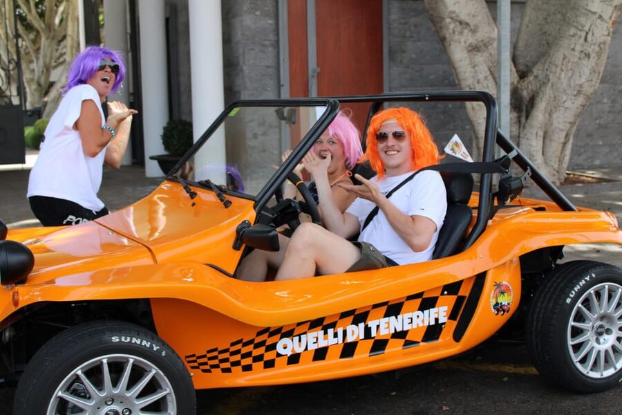 Tenerife Buggy Tour with Route Options Coast Mountain Sunset - The buggies, controls, and driving style