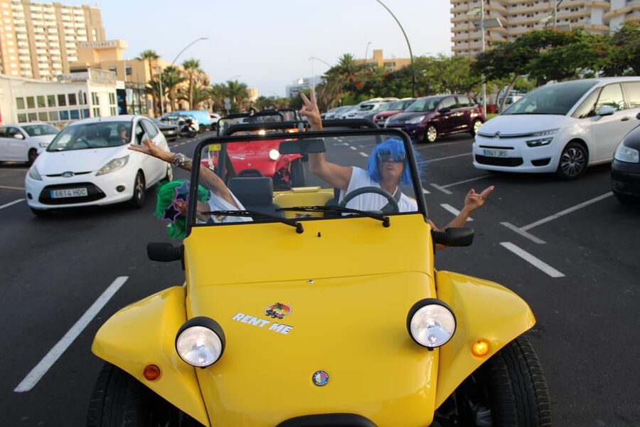 Tenerife Buggy Tour with Route Options Coast Mountain Sunset - Climbing the mountain roads toward Teide