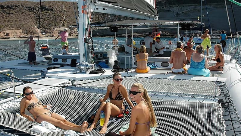 Tenerife: Catamaran Cruise with an Open Bar - Sailing toward Los Gigantes