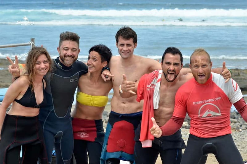 Tenerife : clases de surf para principiantes y intermedios - Why the six-person limit matters