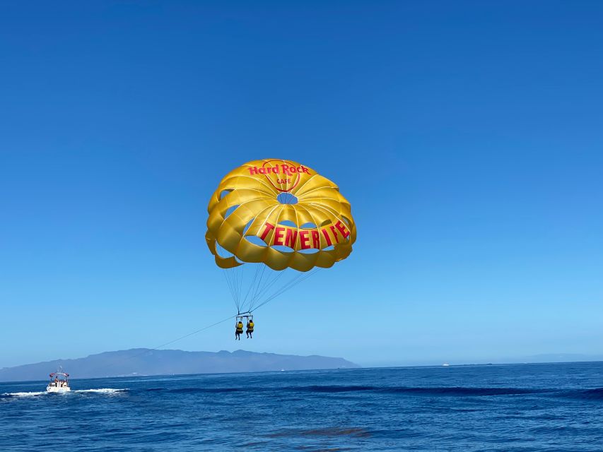 Tenerife Costa Adeje Parasailing - What happens on the boat