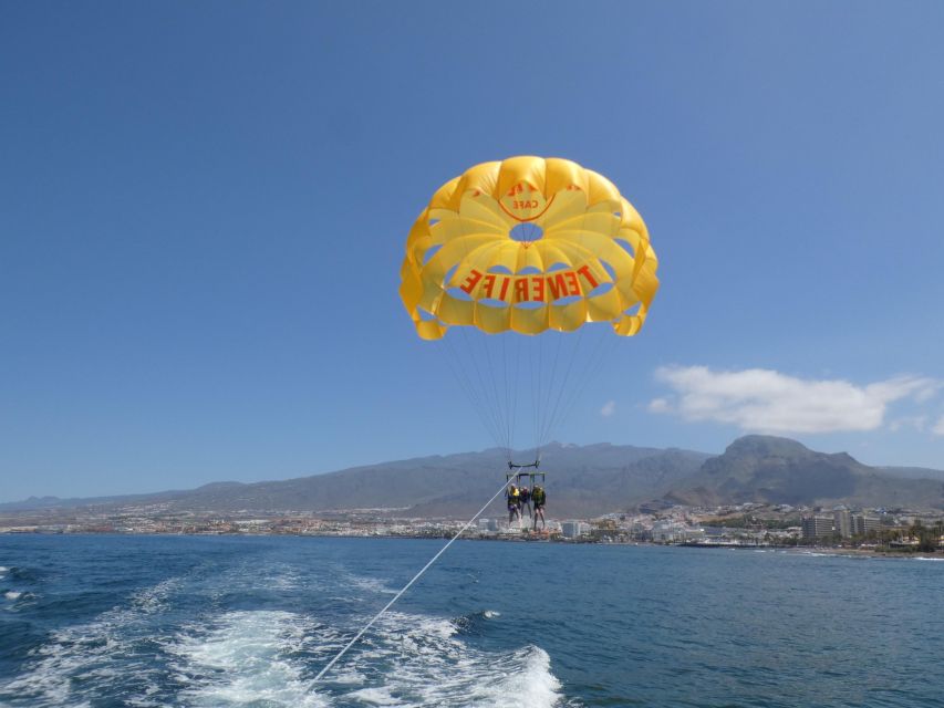 Tenerife Costa Adeje Parasailing - Puerto Colón: arrive early and find Pontoon 3