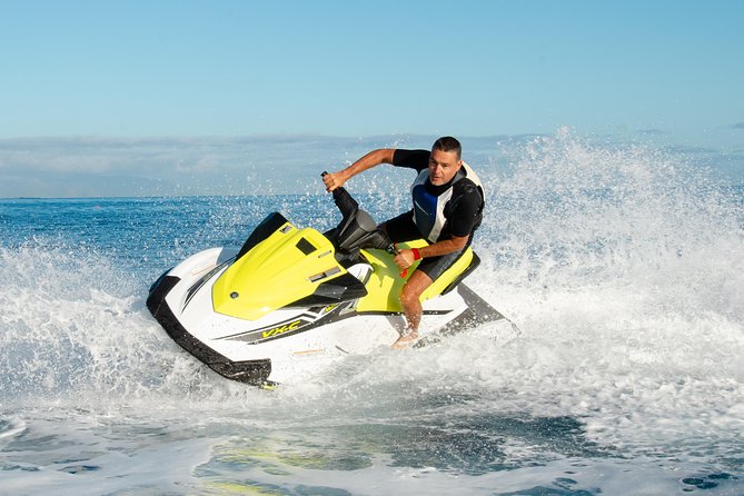 Tenerife Double Jet Ski Safari 40 Minute Guided Tour - When Los Cristianos replaces the usual route