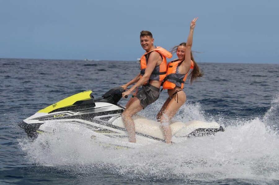 Tenerife: Jet Ski Guided Tour Discovery the Coastline - The swimming stop and time for photographs