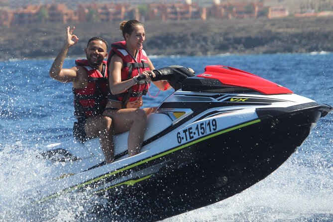 Tenerife : Jet Ski Tour with option for Quad Trip - Yellow Mountain, Red Mountain, and Costa del Silencio