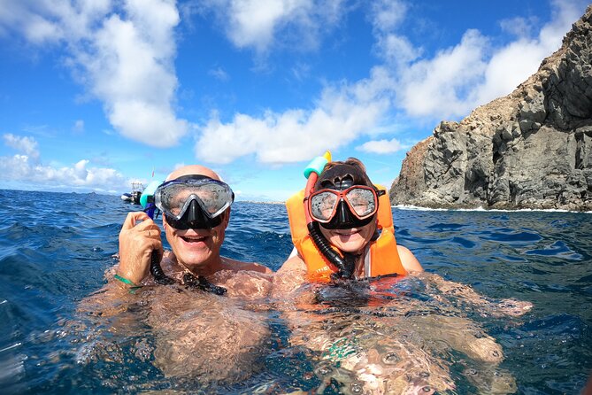 Tenerife: Kayak and snorkel with marine life safari - A snorkeling break with a flexible level of effort