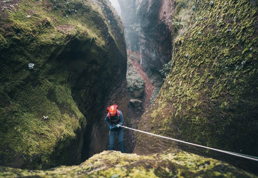 Tenerife: Los Arcos Canyoning Tour with Guide - Entering Los Arcos through Tenerife’s pine country
