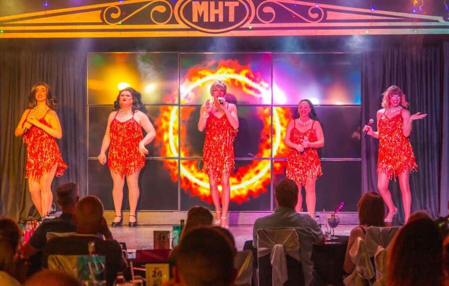 Tenerife: MHT - Music Hall Tavern Comedy Drag Dinner Show - Transfers Matter More Than They First Appear