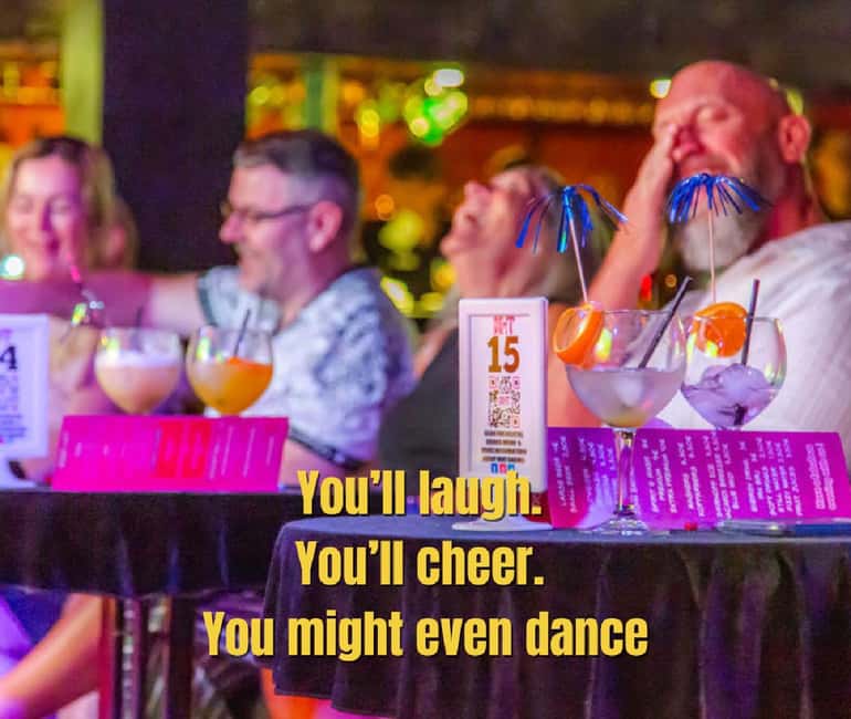 Tenerife: MHT - Music Hall Tavern Comedy Drag Dinner Show - Who Should Book MHT?