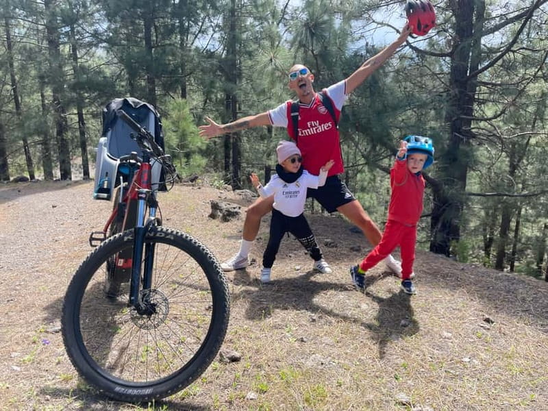 Tenerife: premium e-bike ride at Vilaflor- Lunar Landscape - The barranco break and the best photo stop
