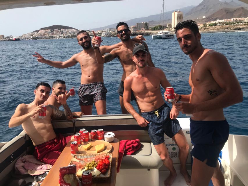 Tenerife: Private Boat Charter with Tapas & Drinks - Tapas, cava, beer, and the drinks question