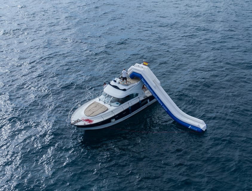 Tenerife: Private Luxury Yacht Sunset Cruise - Leaving Puerto Colon on a private yacht