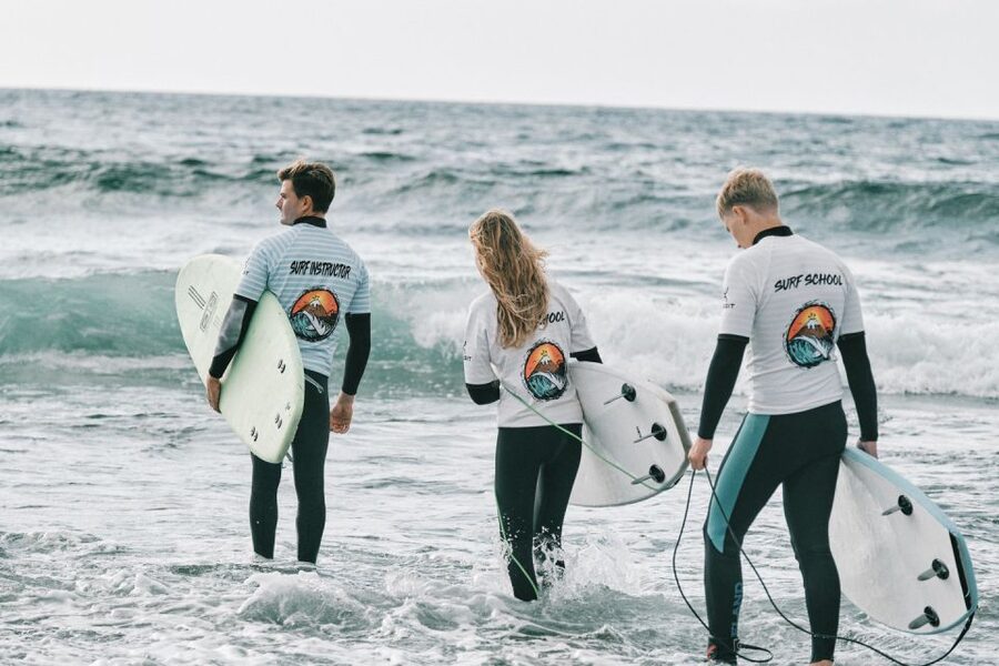 Tenerife: Private Surf Lesson catch your wave - Seeing Tenerife from the ocean