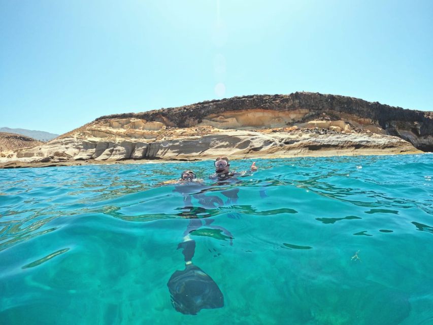 Tenerife: Puerto Colon Snorkel Safari by Speed Boat - The briefing is useful for first-time snorkelers