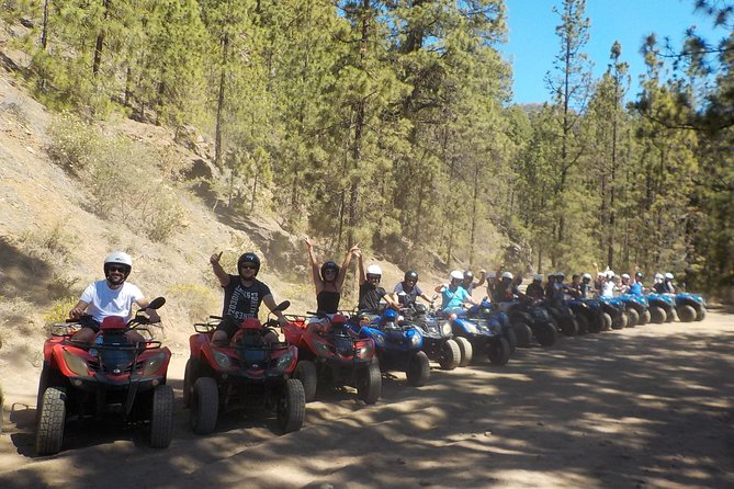 Tenerife: Quad Adventure Teide Tour - The route through Arona, La Escalona, and Vilaflor