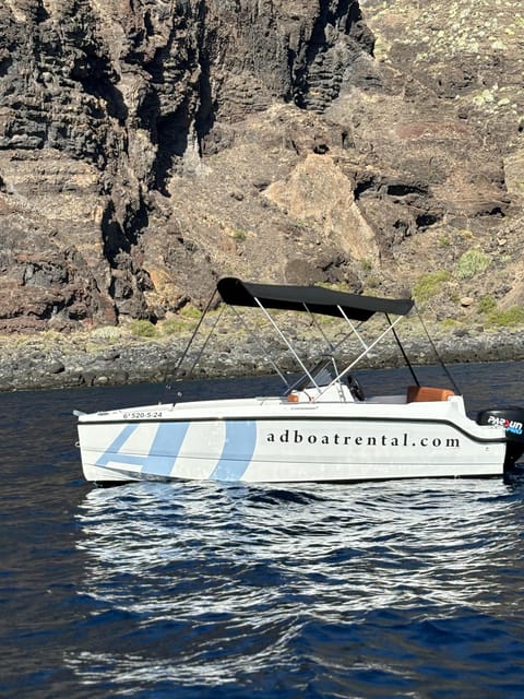 Tenerife: rent a boat without license - Taking the Helm Along Tenerife’s South Coast