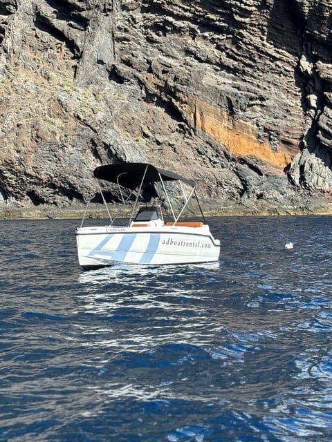 Tenerife: rent a boat without license - Los Gigantes, Masca, and Teno From the Water