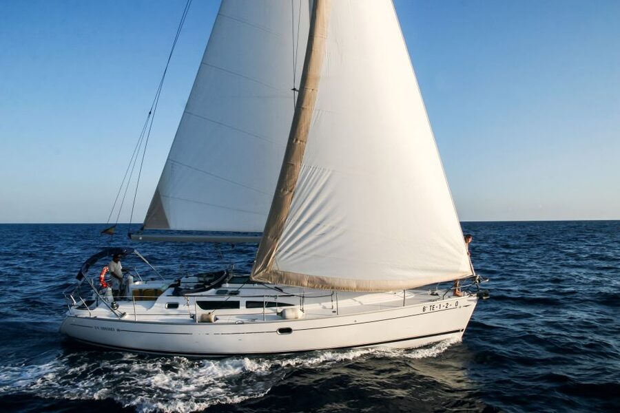 Tenerife: Sailboat Tour with Food and Snorkeling - Sailing south along the Costa Adeje coast