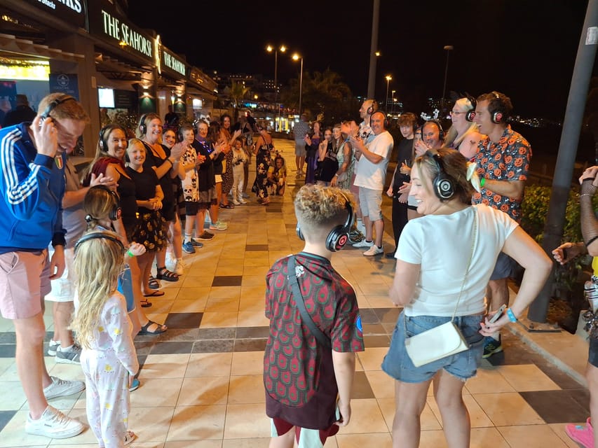 Tenerife: Silent Disco Walking Tour "Mustang Sally's" - The Mustang Sally’s finish