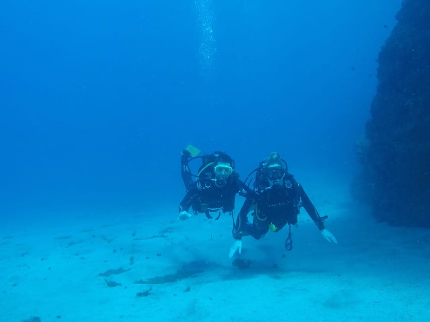 Tenerife south: Scuba Dive for beginners in Adeje - What the $100 price includes