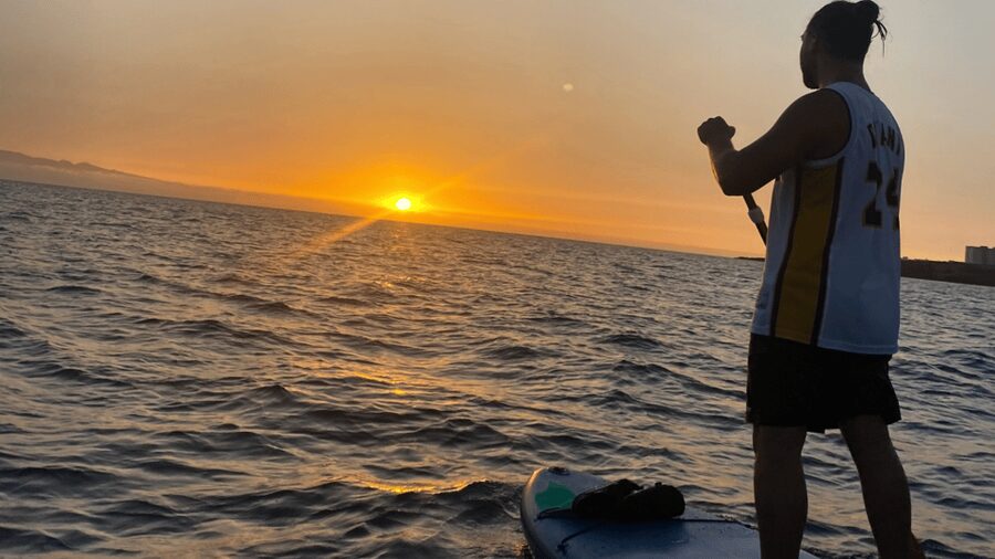 Tenerife: Sunset Stand-Up Paddleboarding Tour - Los Morteros Beach and the 20-minute snorkel
