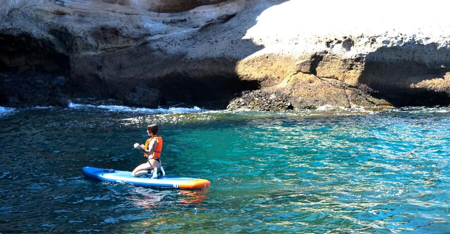 TENERIFE SUR: Paddleboarding tour and SNORKEL - Timing, meeting point, and transport