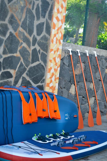 TENERIFE SUR: Paddleboarding tour and SNORKEL - What the $42 price gets you