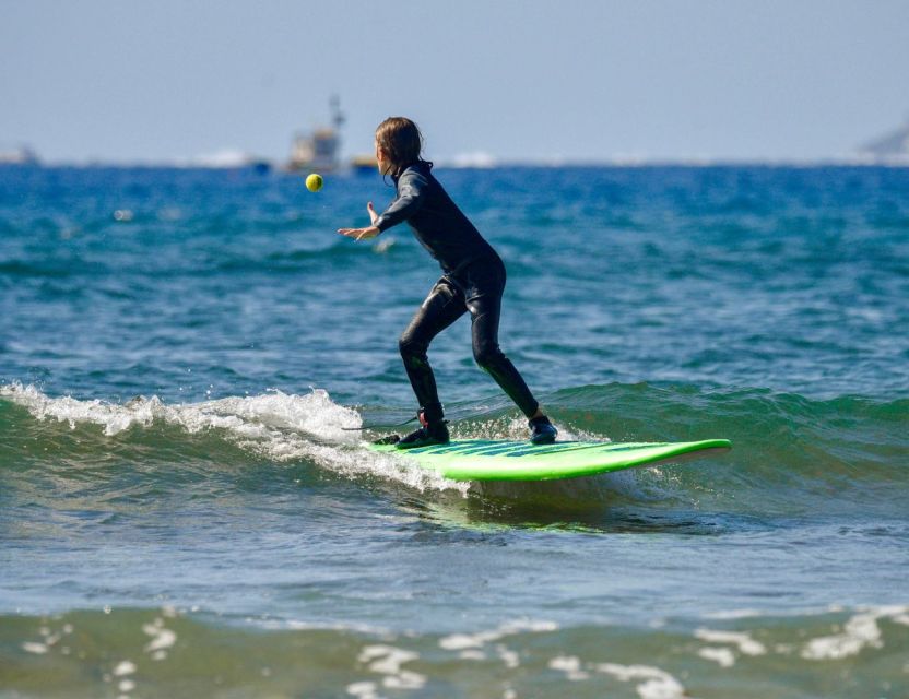 Tenerife: Surfing Lesson for Kids in Las Americas - The setting, views, and beach atmosphere