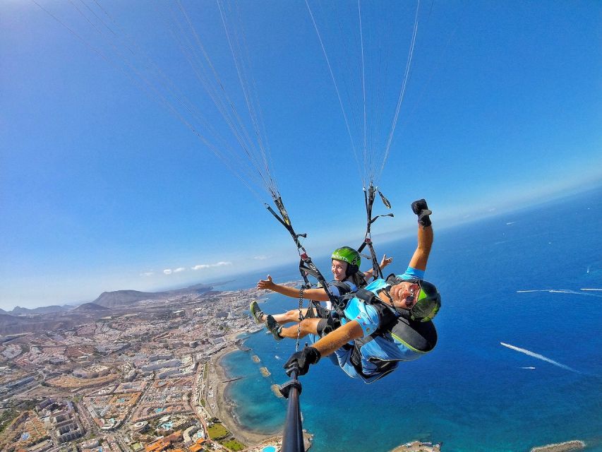 Tenerife: Tandem Paragliding Flight - Try the controls if weather permits