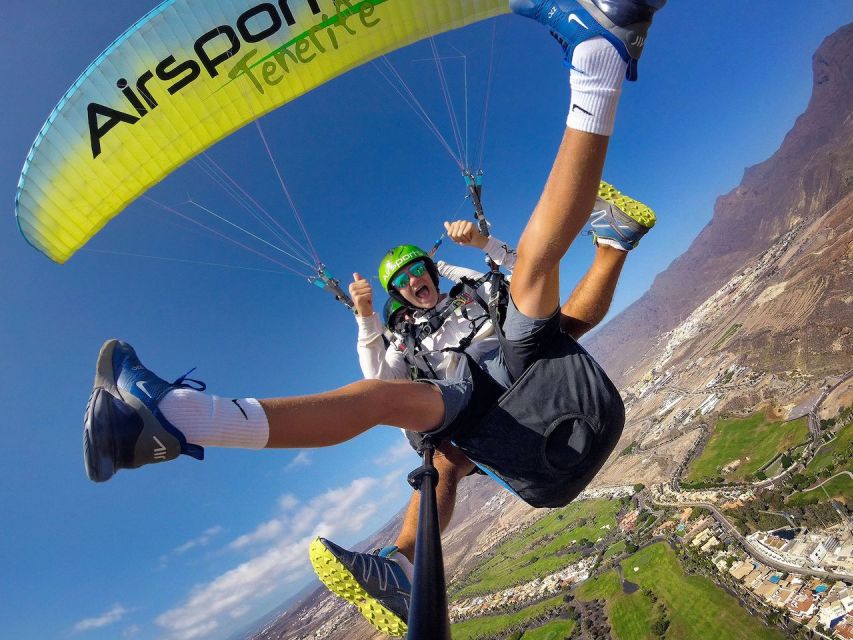 Tenerife: Tandem Paragliding Flight - Landing near Playa la Enramada