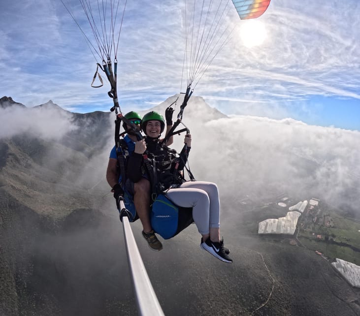 Tenerife: Tandem Paragliding in Adeje with hotel transfer - What takeoff feels like for a first-time flyer