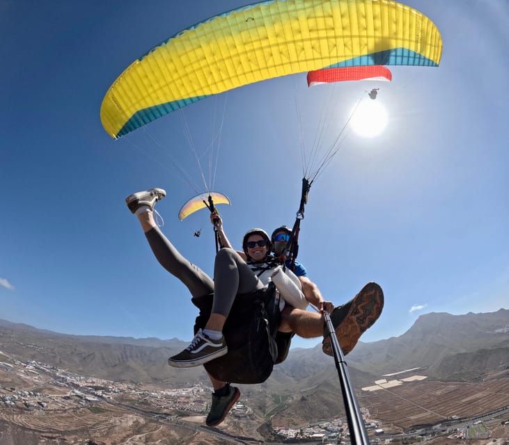 Tenerife: Tandem Paragliding in Adeje with hotel transfer - The transfer from Costa Adeje to the takeoff point