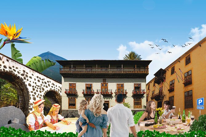 Twin Ticket Casa de los Balcones + Molino de gofio del Hoyo - A practical route through La Orotava