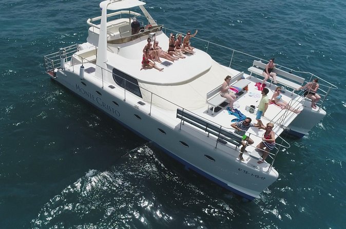 Whale and Dolphin Watching Catamaran with Transfer and Buffet - Tapas, cold drinks, and a relaxed lunch break