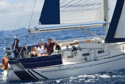 Whale and Dolphin Watching Sailing Boat with Drinks, Snacks and Swimming Time